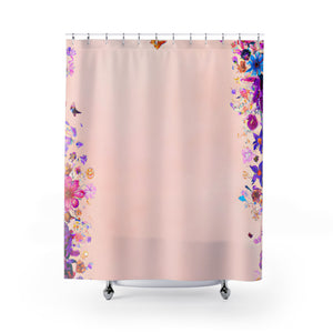 "Nature-Inspired Boho Shower Curtains" - Shower Curtain