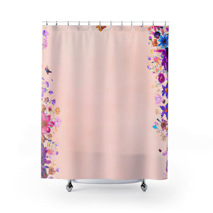 "Nature-Inspired Boho Shower Curtains" - Shower Curtain