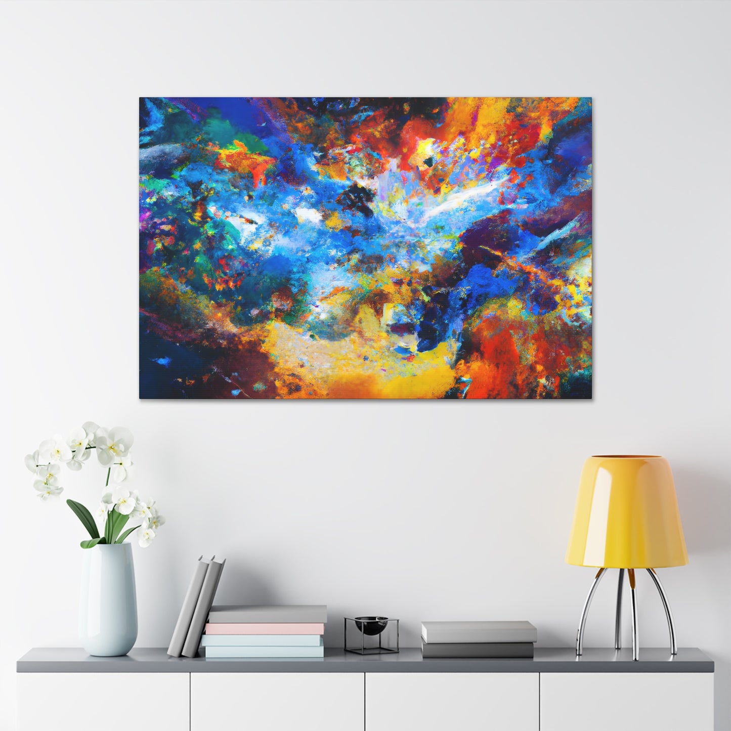 Cosmic Dreamscape Vision - Canvas