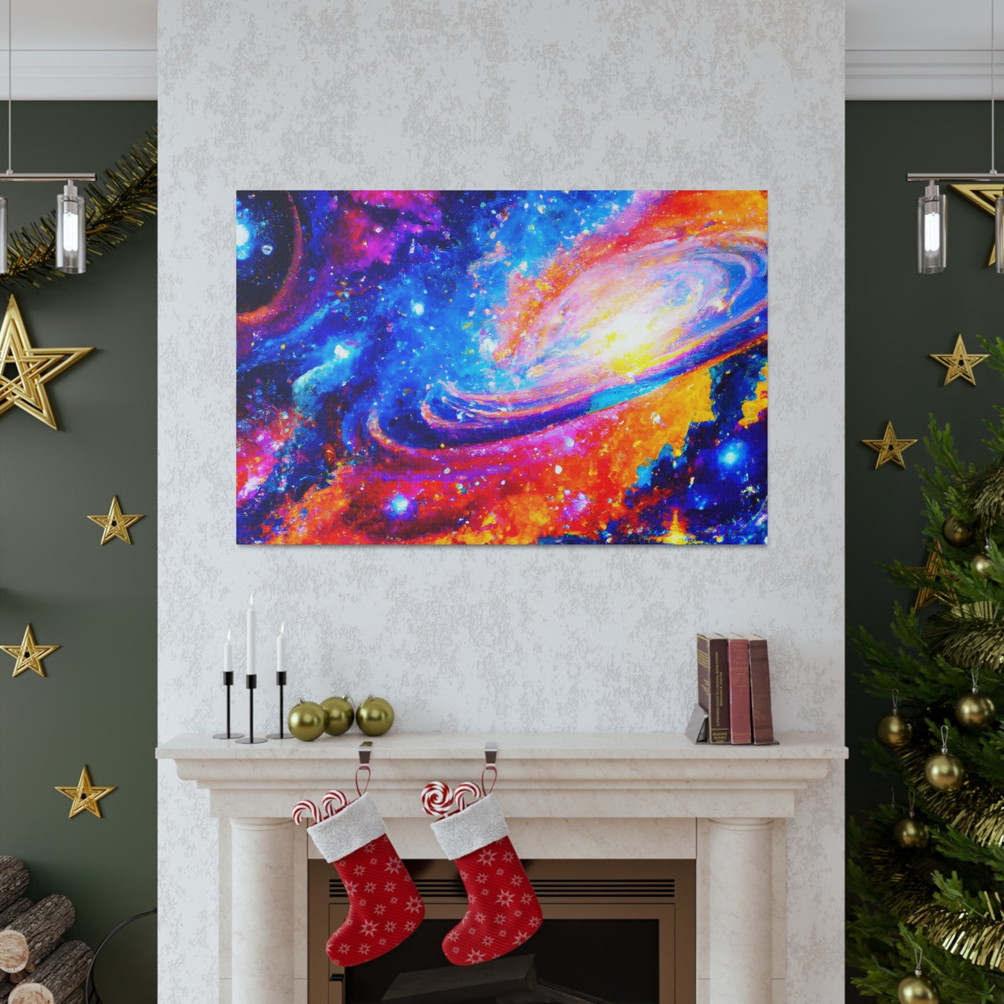 Cosmic Expressionscape - Canvas