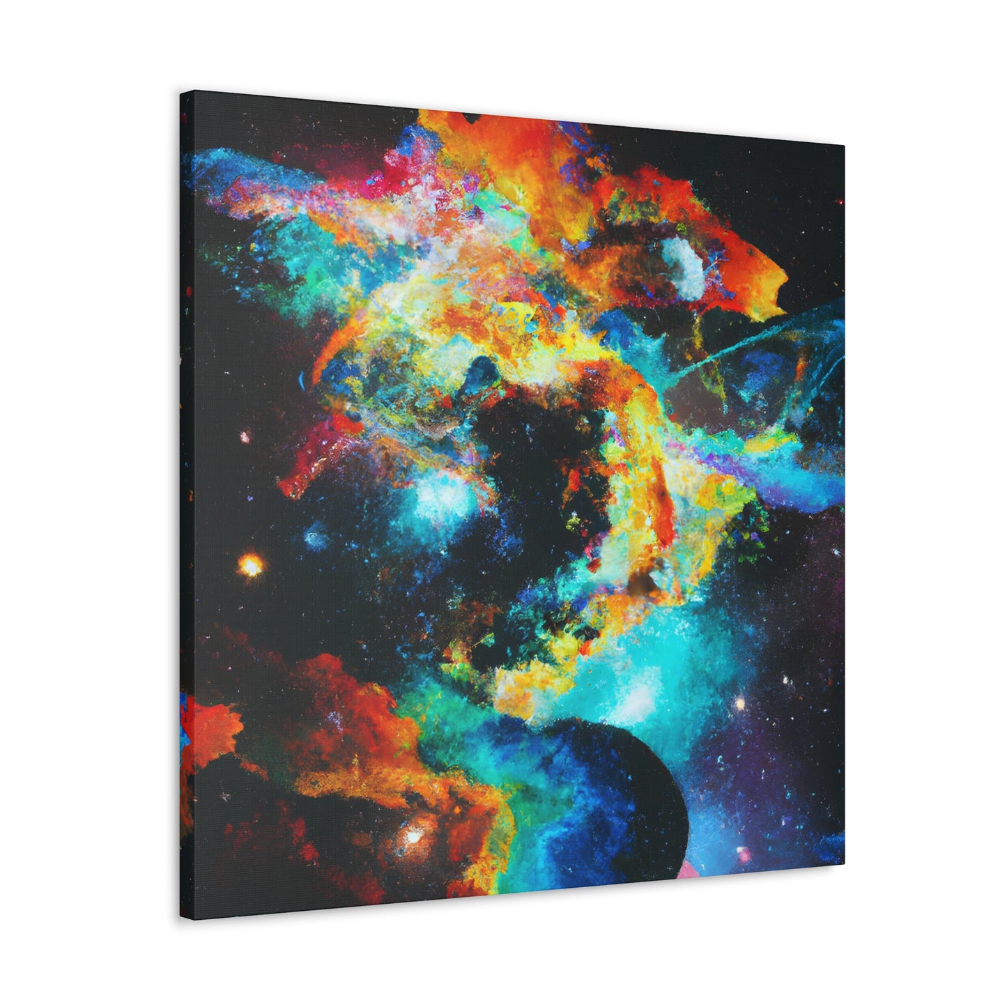 Cosmic Dreamscape Fusion - Canvas