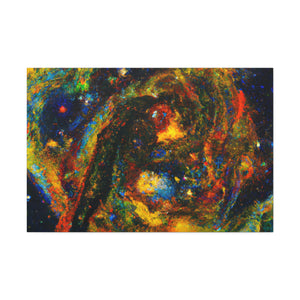 Cosmic Abstract Ambiguity - Canvas