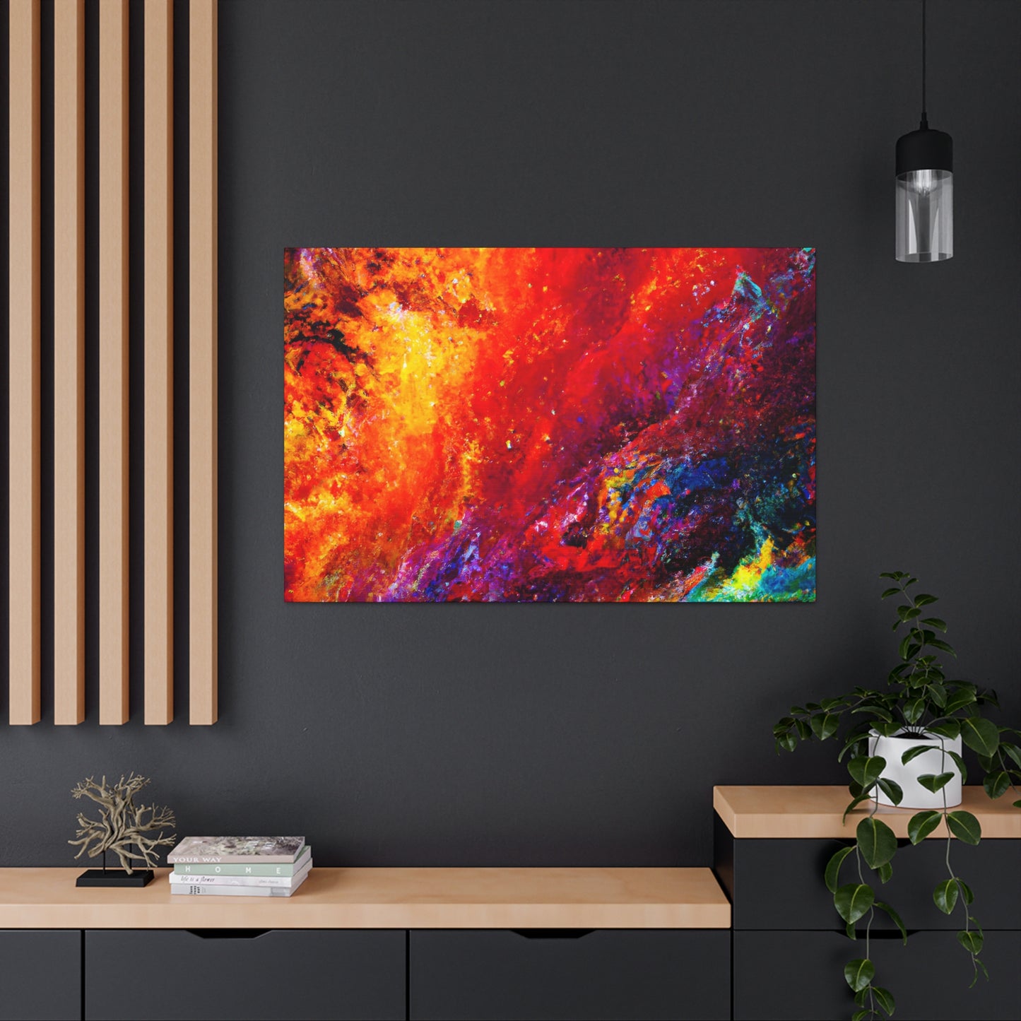 Cosmic Dreamscapes. - Canvas