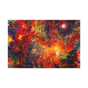 Cosmic Dreamscape Exploration - Canvas