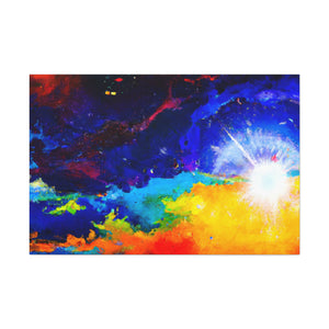 "Celestial Cosmic Rebellion" - Canvas