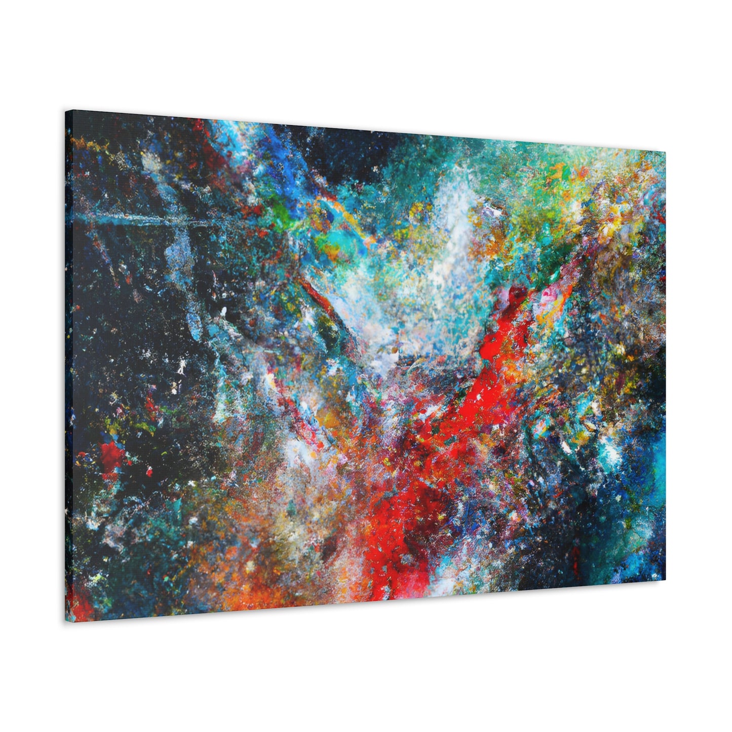 Cosmic Untamed Splendor. - Canvas