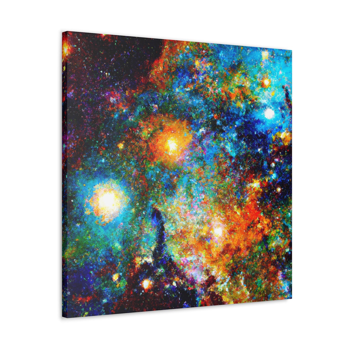 Mystic Stellar Maze - Canvas