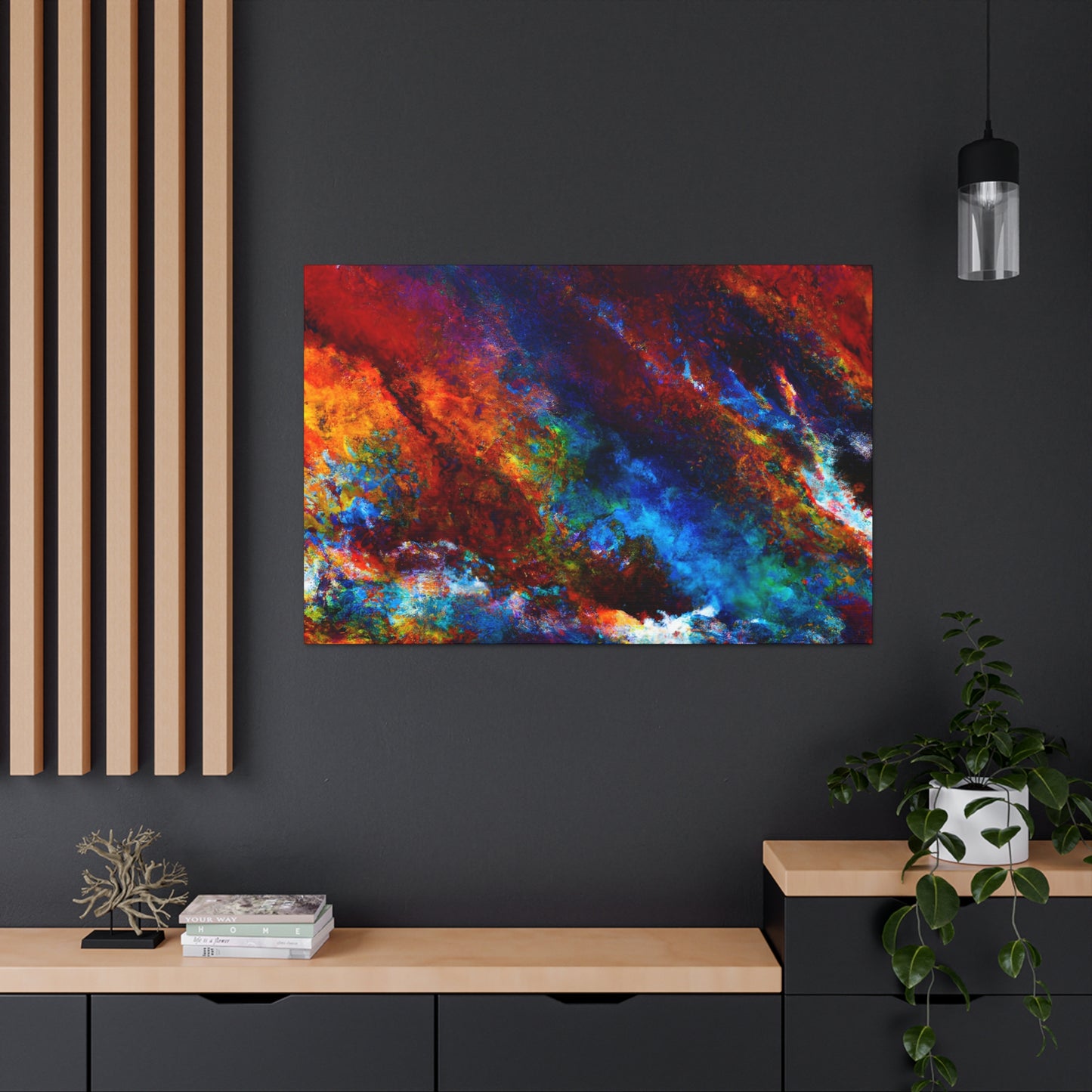 Cosmic Dreamscape Vision - Canvas