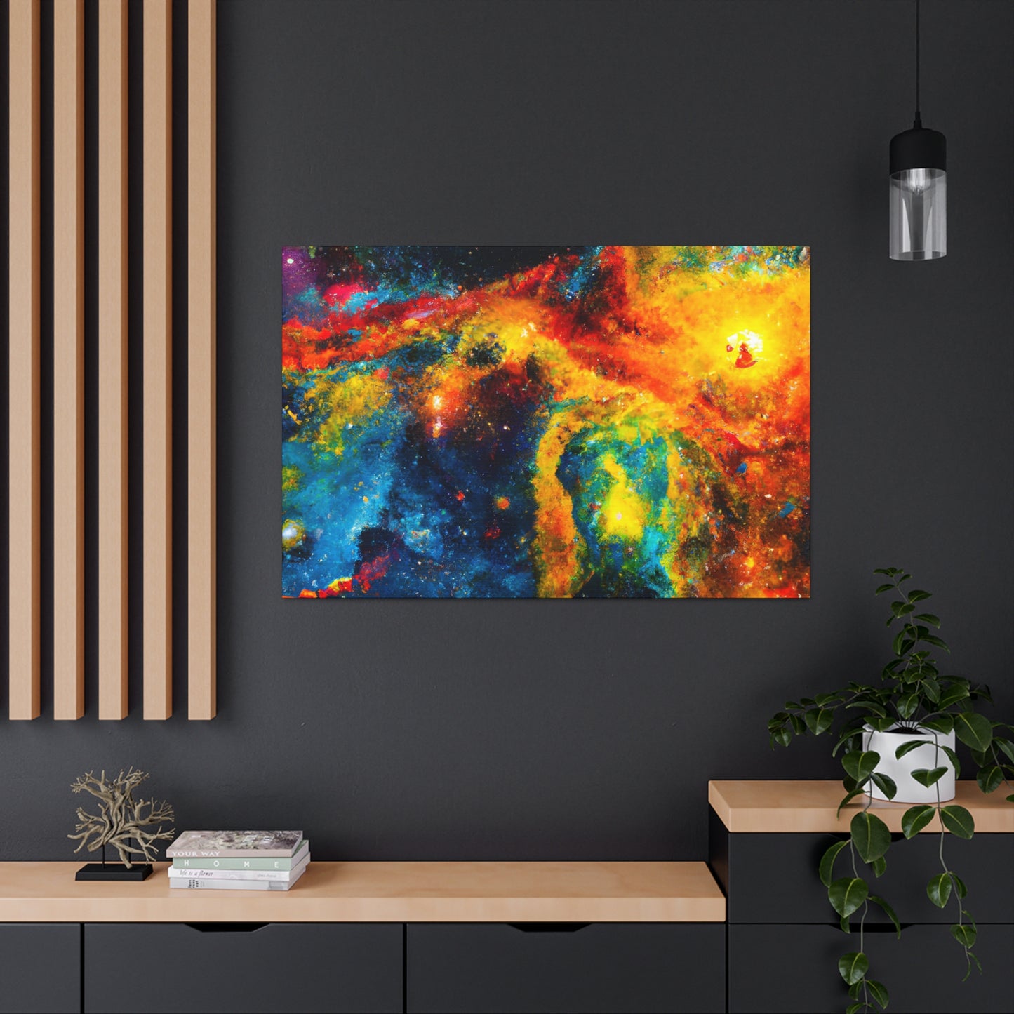 Cosmic Surreal Expression. - Canvas