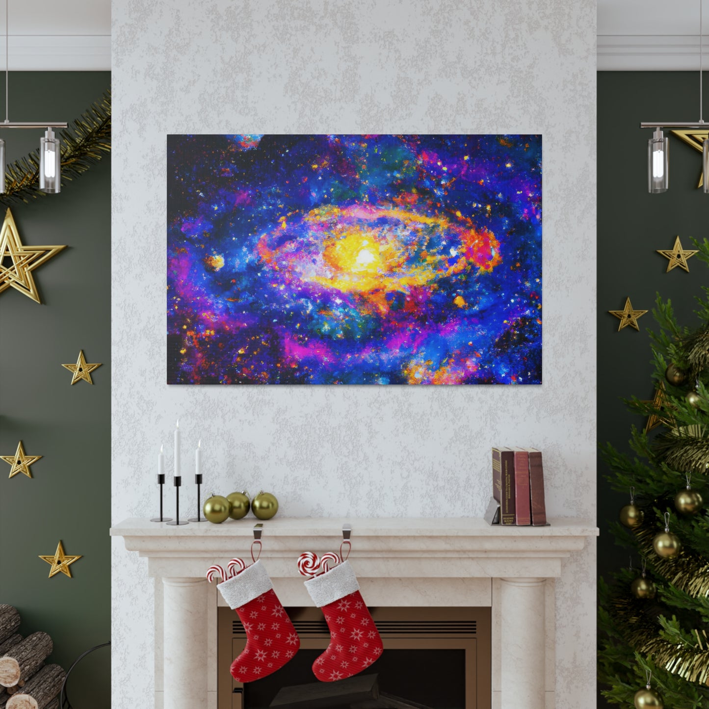 Cosmic Expressionist Visions - Canvas