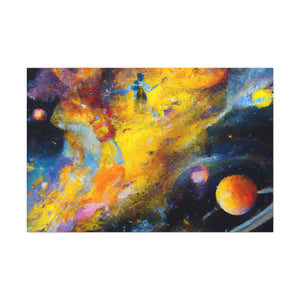 Interstellar Dreamscape Voyage - Canvas