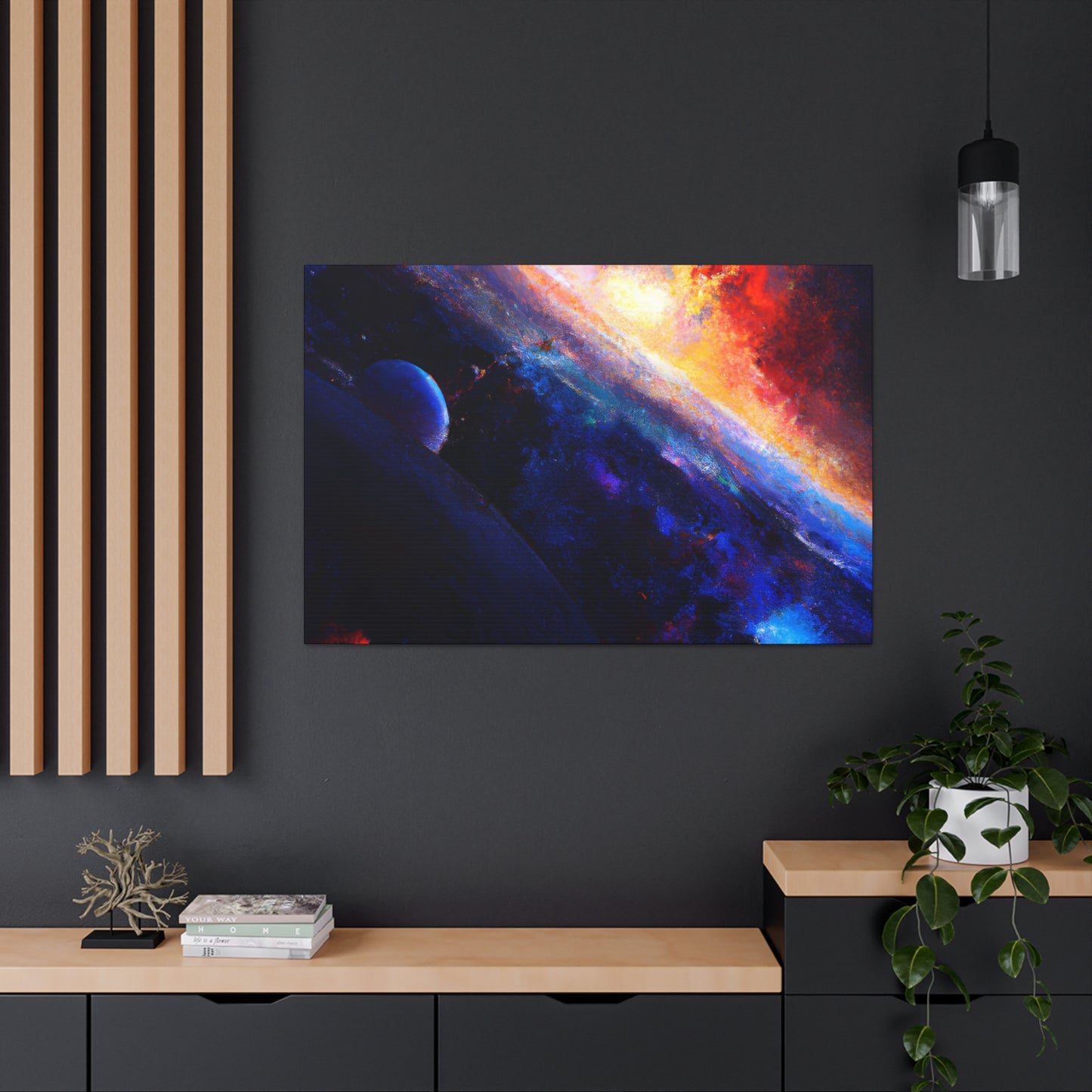 Galactic Cosmic Dreamscape - Canvas