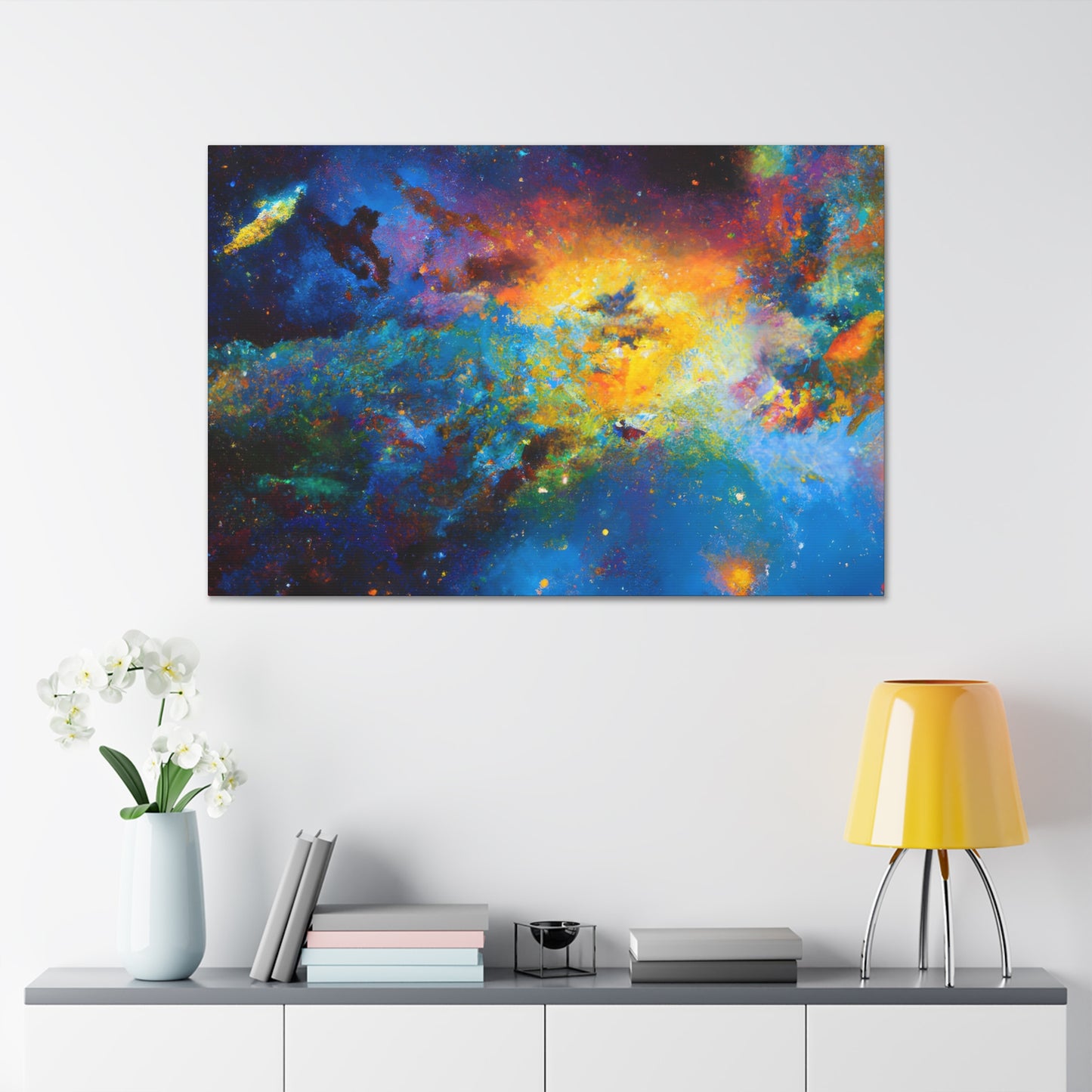 "Cosmic Dreamscape Visions" - Canvas