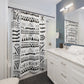 Stunning Aztec Boho Shower Curtain - Shower Curtain