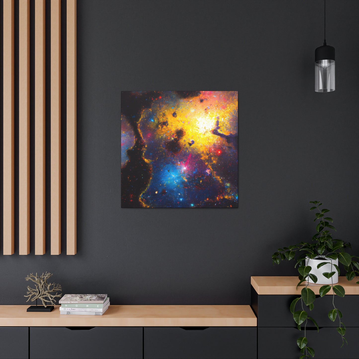 Cosmic Ambiguity Mirage - Canvas