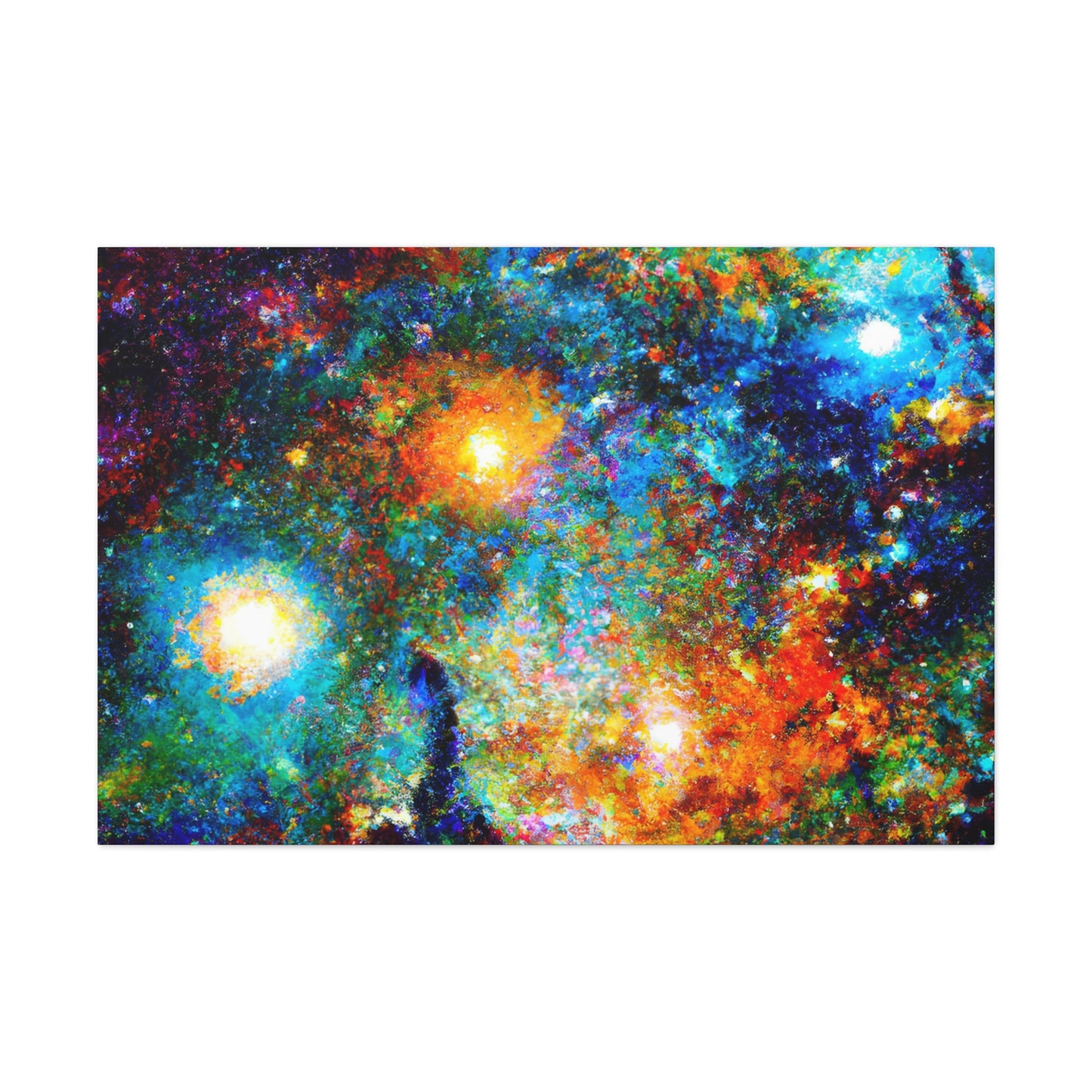 Mystic Stellar Maze - Canvas