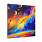 Cosmic Dreamscape Vision - Canvas