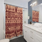 Aztec Boho Shower Curtain: Etsy - Shower Curtain