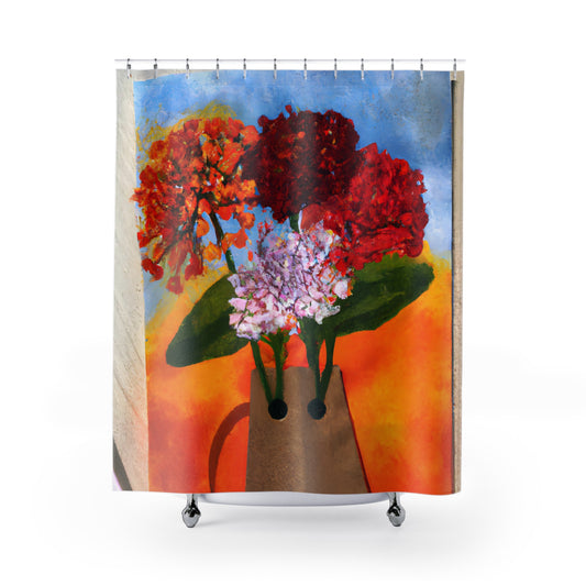 "Bohemian Nature Bliss Shower Curtain" - Shower Curtain