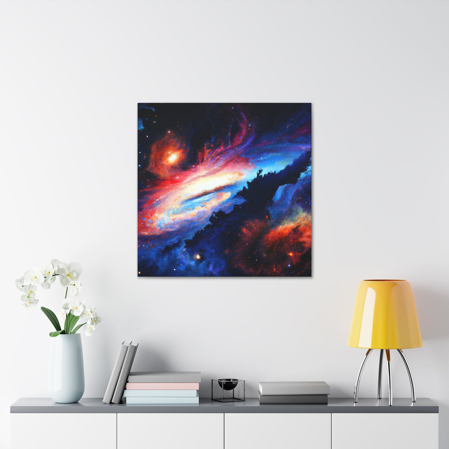 Mystic Star Nebula Vision - Canvas