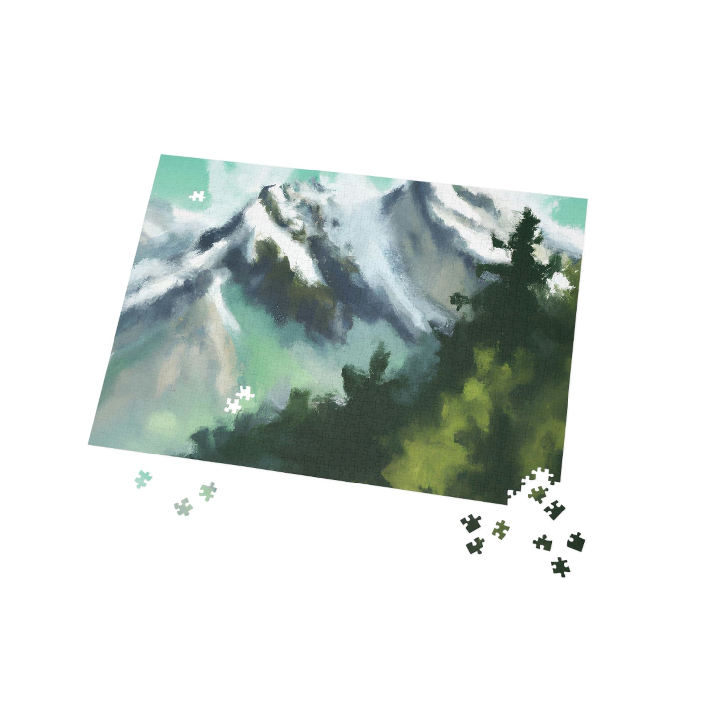 Majesty Peaks. - Puzzle