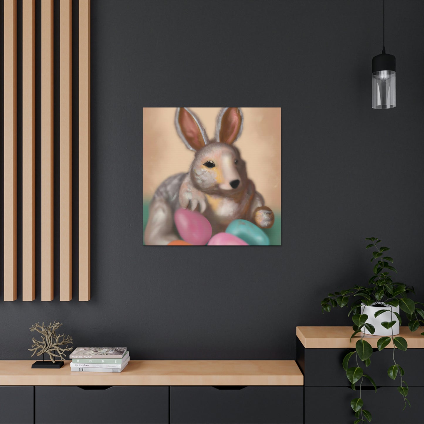 "Easter Wonderland" - Canvas