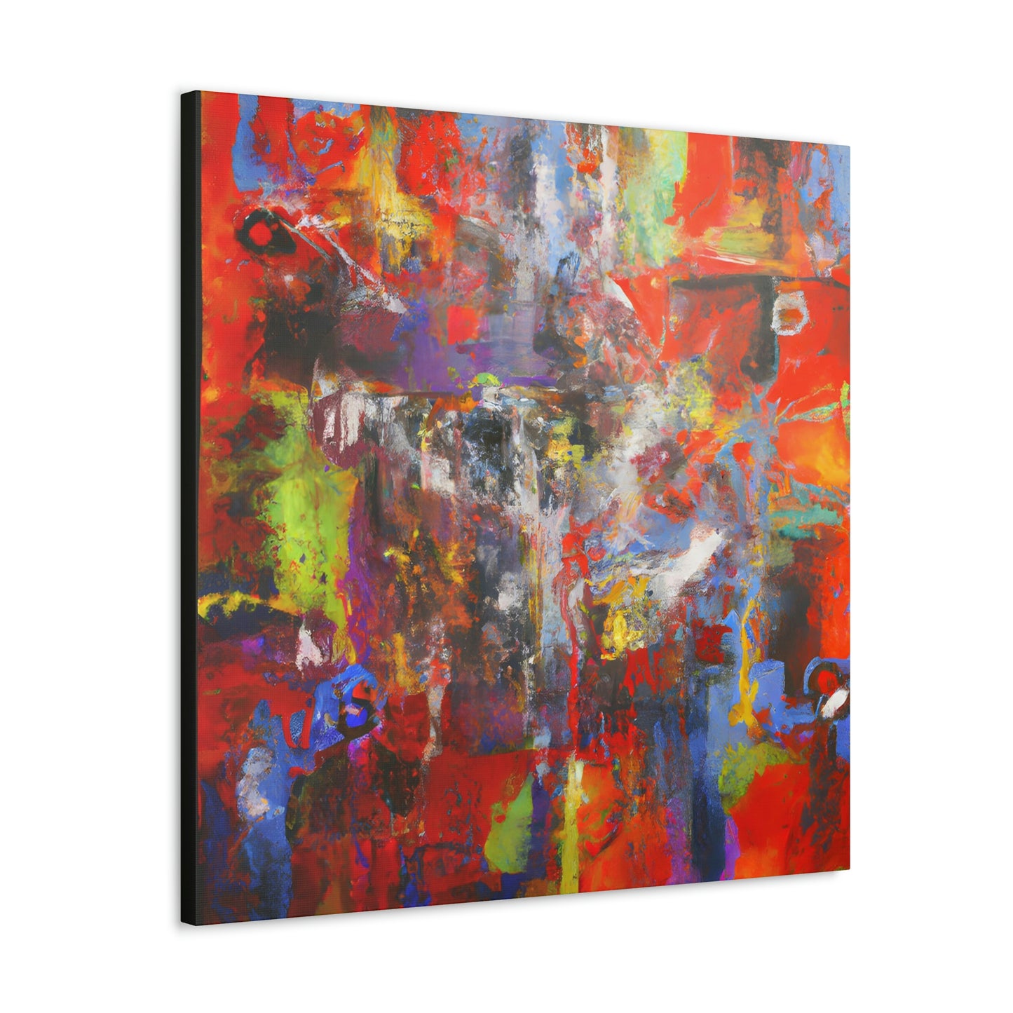 "L'ombre Orageuse" - Canvas