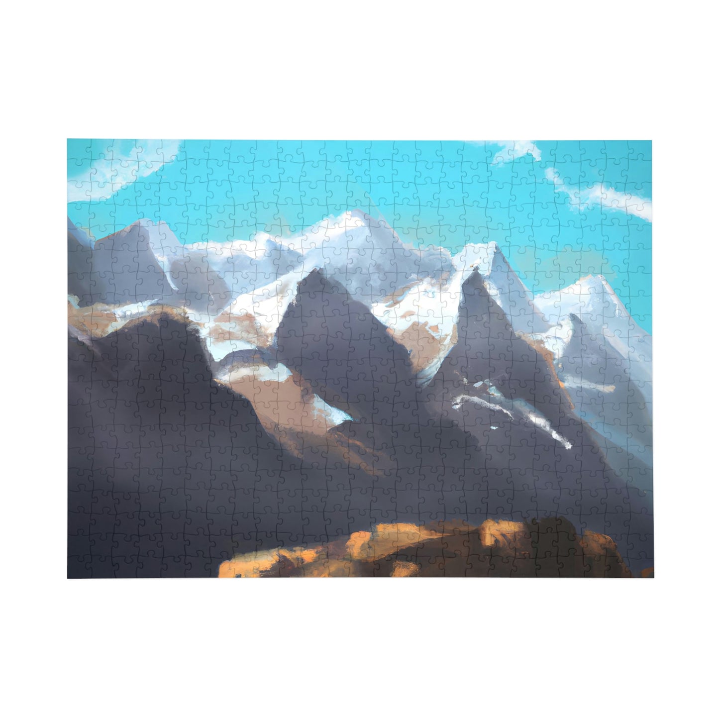 Majestic Peak Range - Puzzle