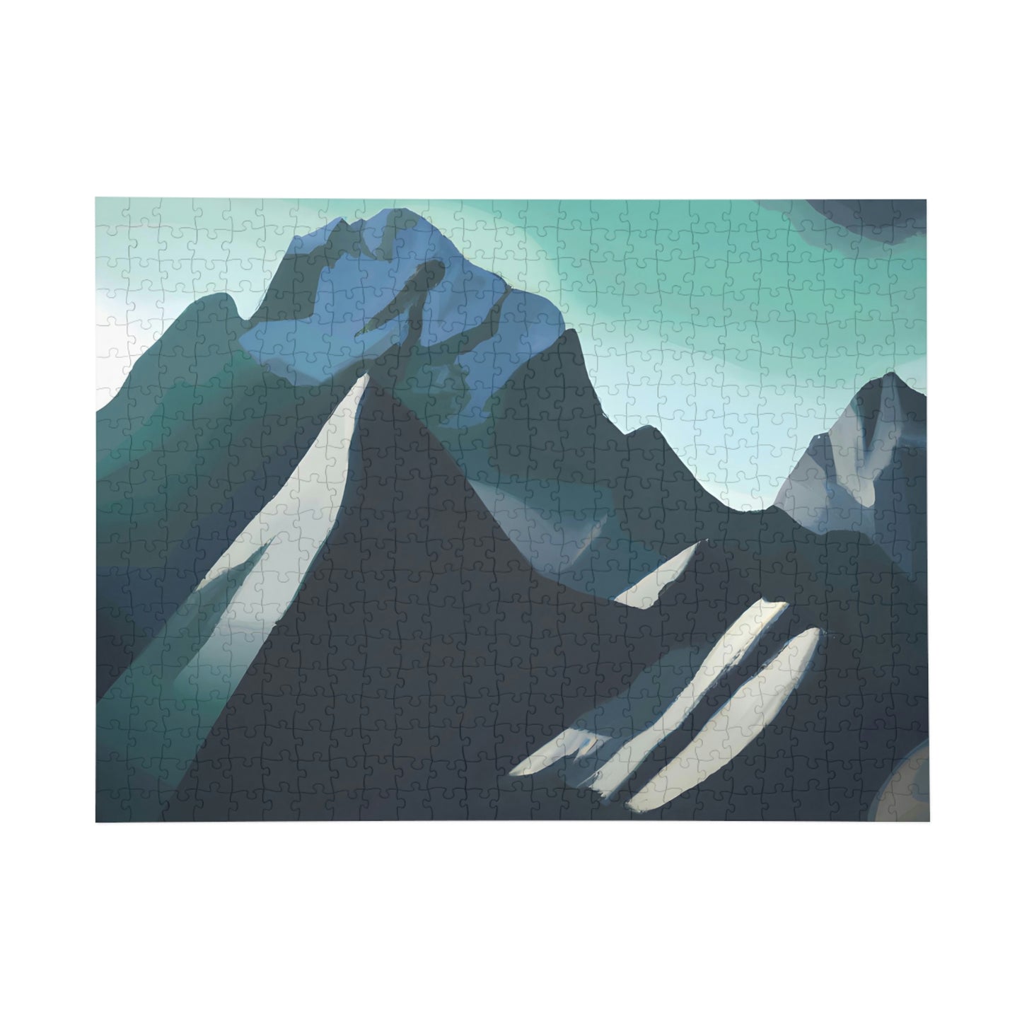 Misty Peaks - Puzzle