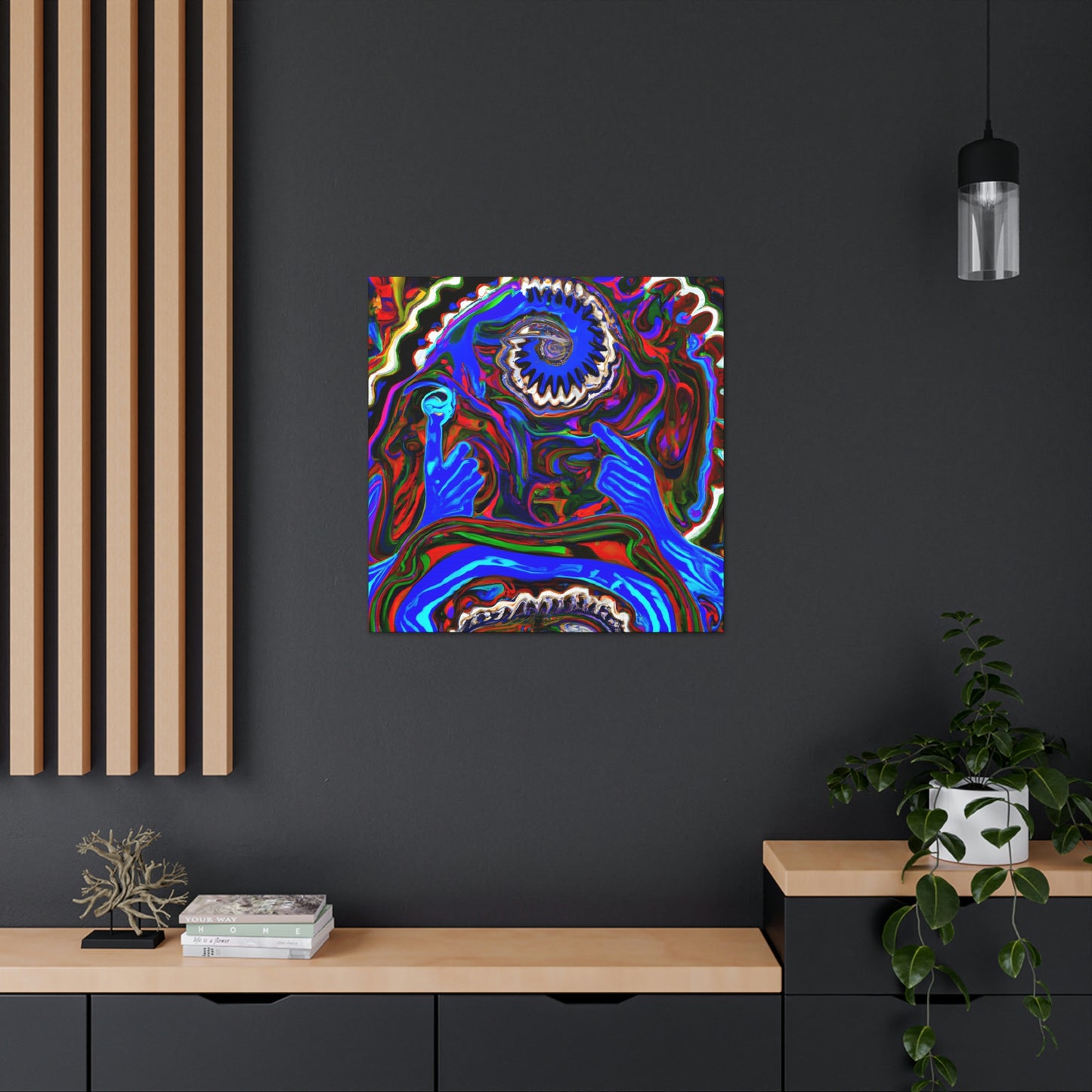 Flower Moonchild - Canvas