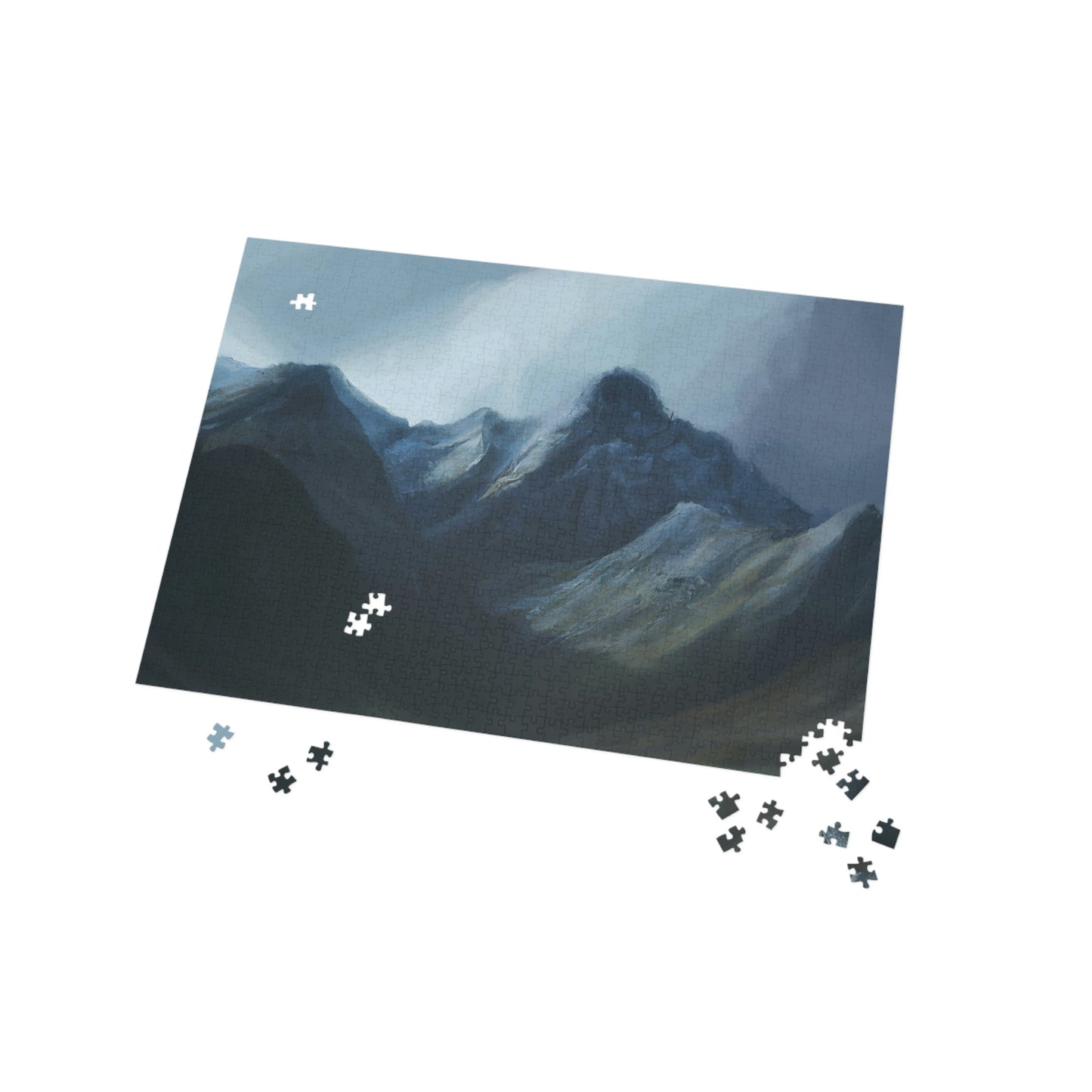 Snowcapped Peaks - Puzzle