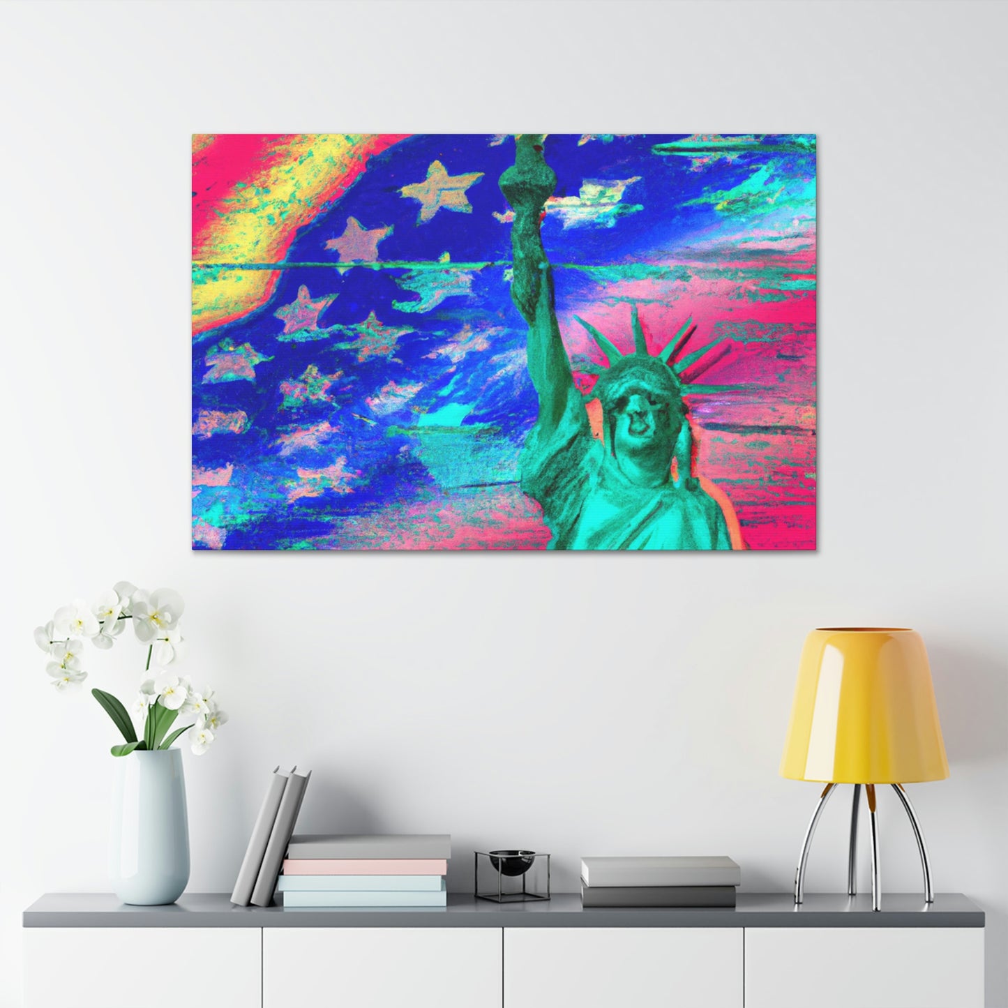 "Stars and Stripes" - Canvas