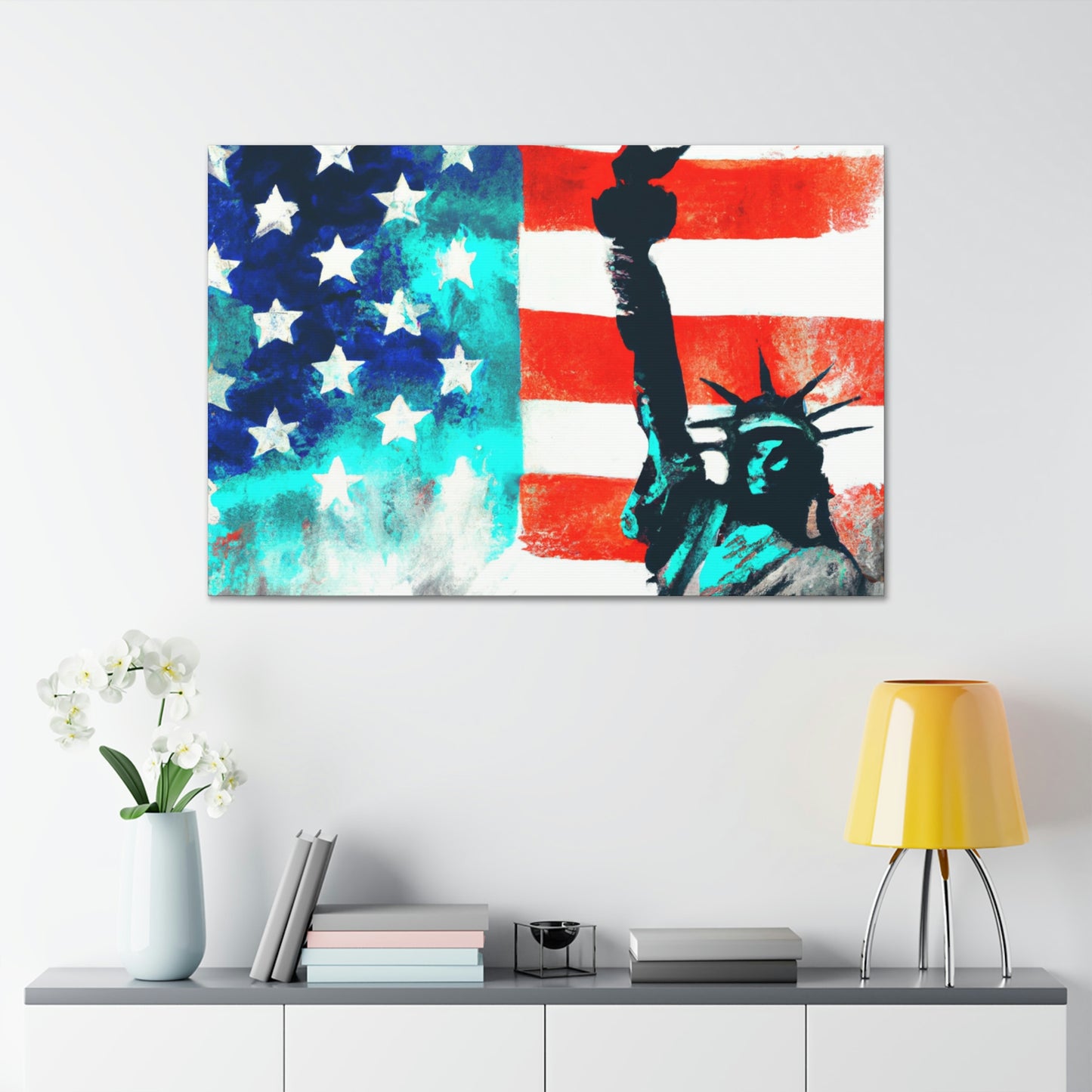 Liberty Flag - Canvas