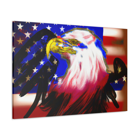 Star Spangled. - Canvas