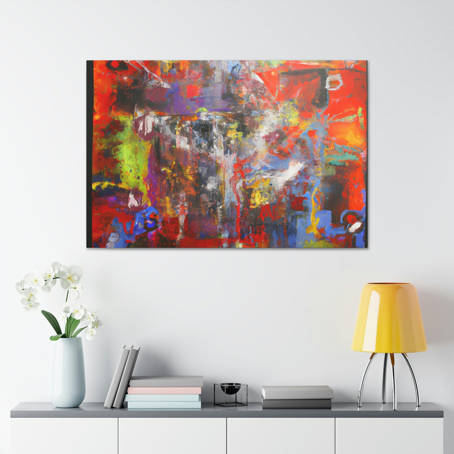 "L'ombre Orageuse" - Canvas