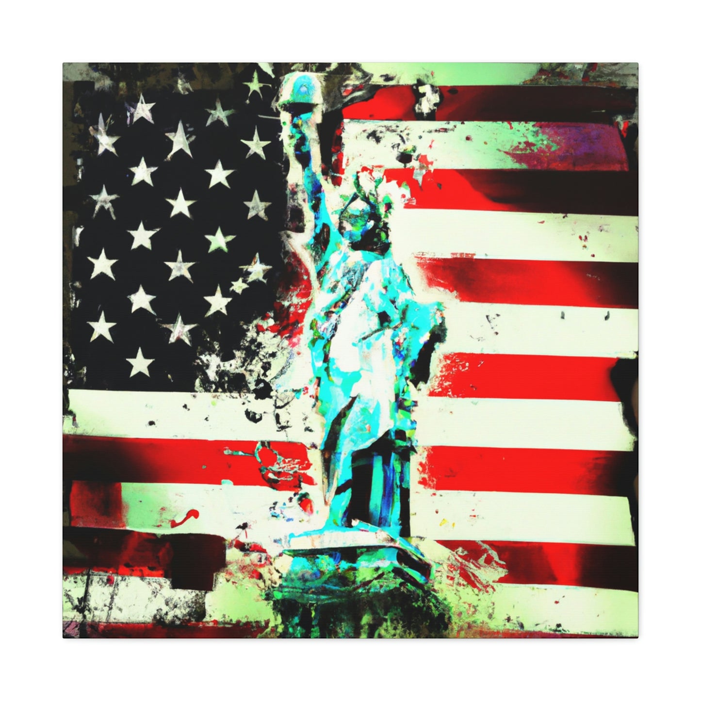 "Liberty Reflection" - Canvas