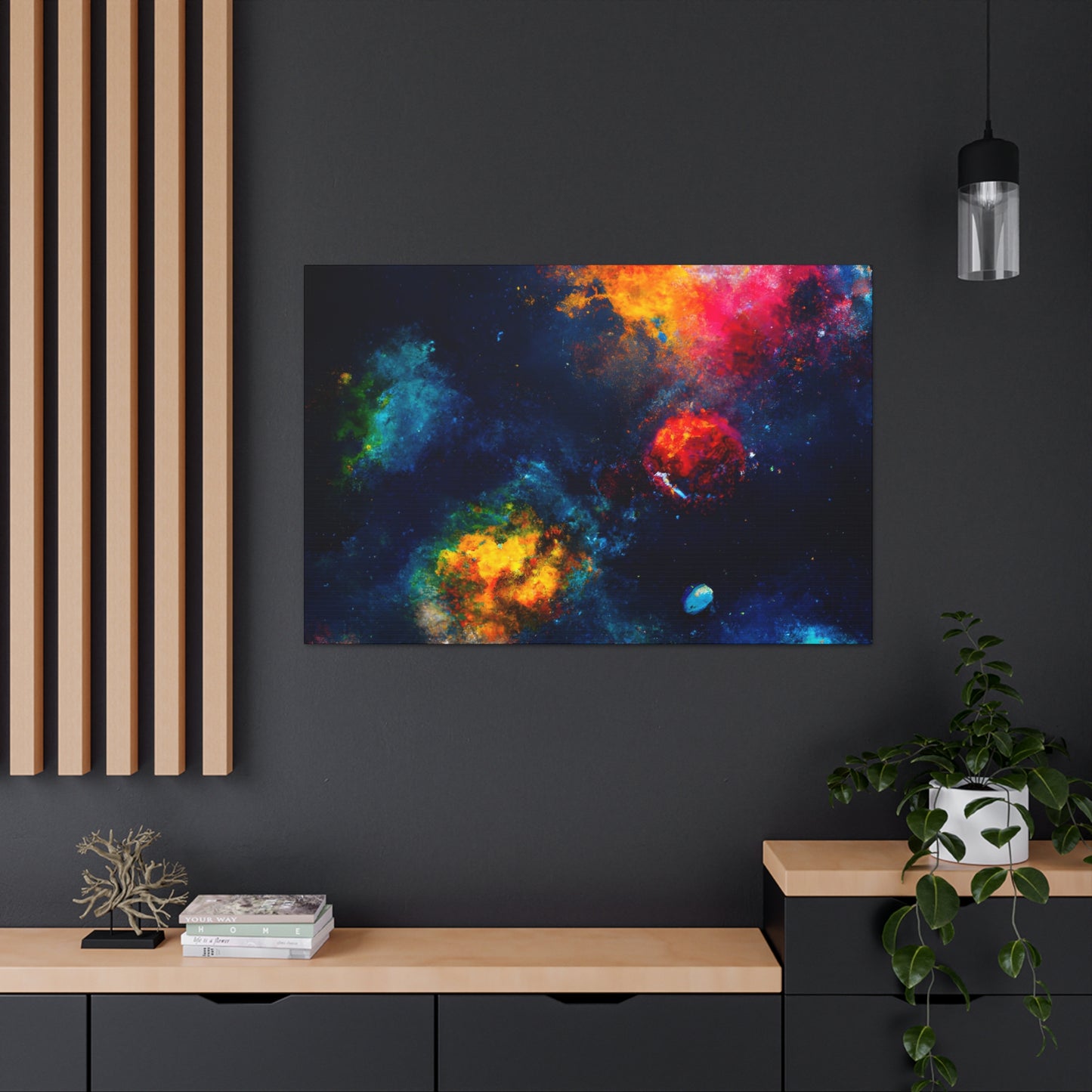 Interstellar Reminiscence. - Canvas