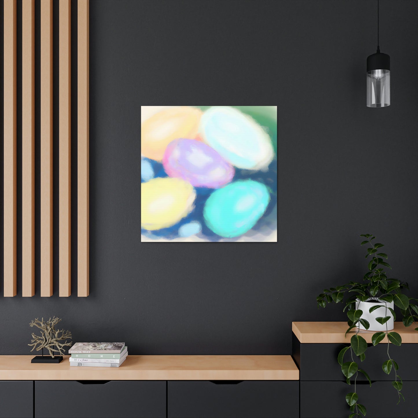 Hopful Blooms - Canvas