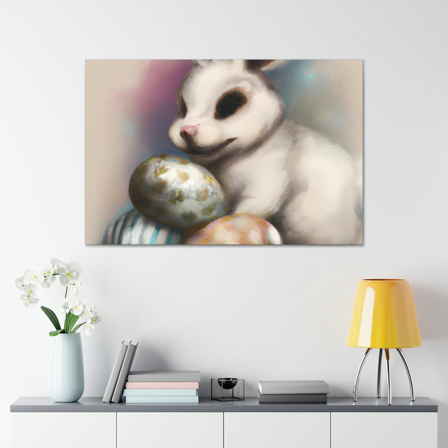 "Bountiful Bunny" - Canvas