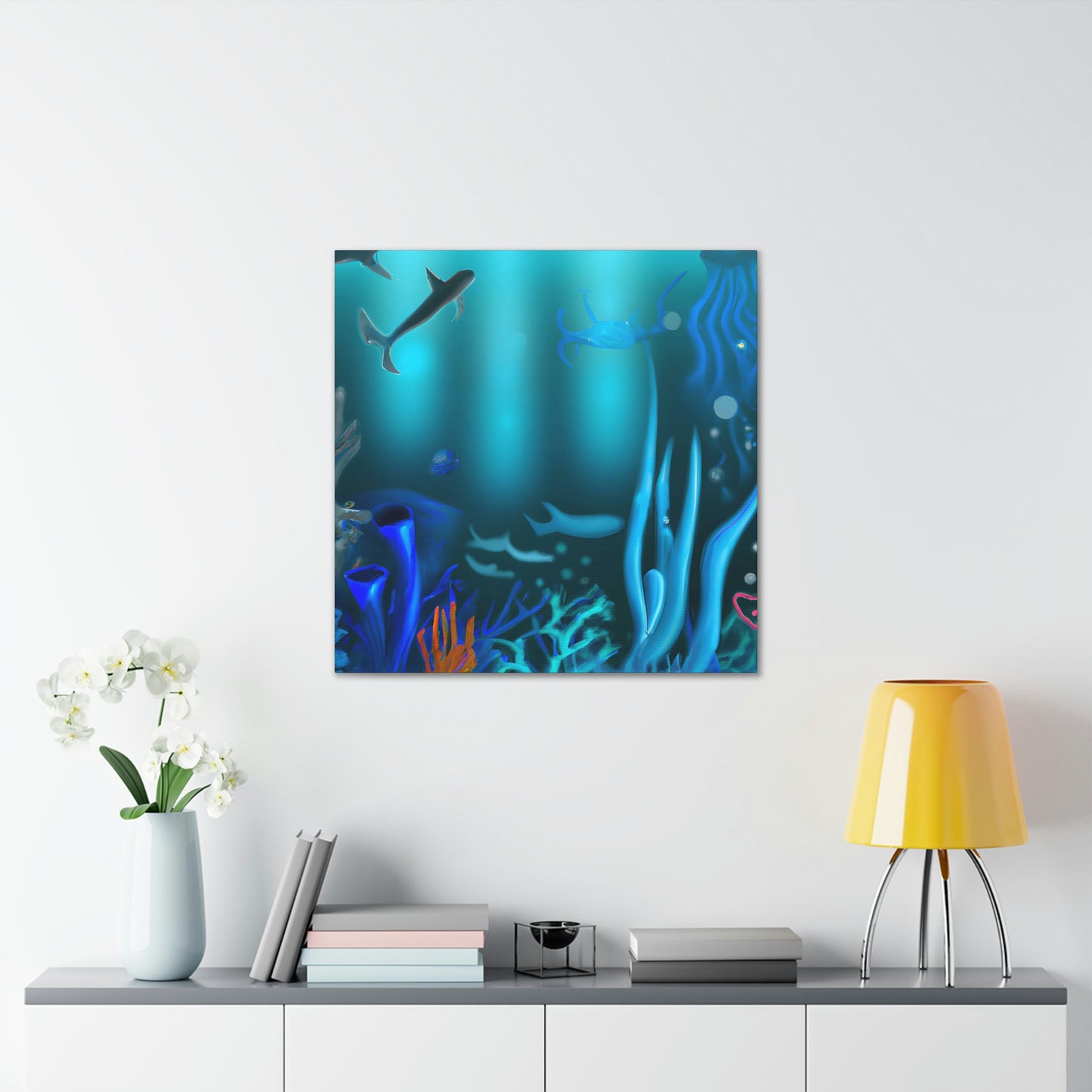 Nebula Anemone Reef - Canvas