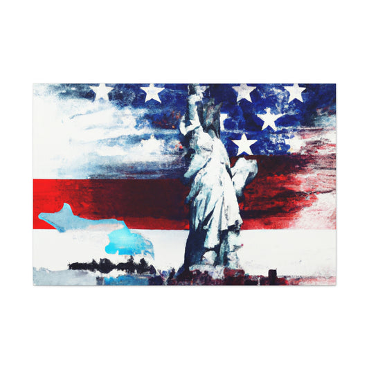 Liberty Flag - Canvas