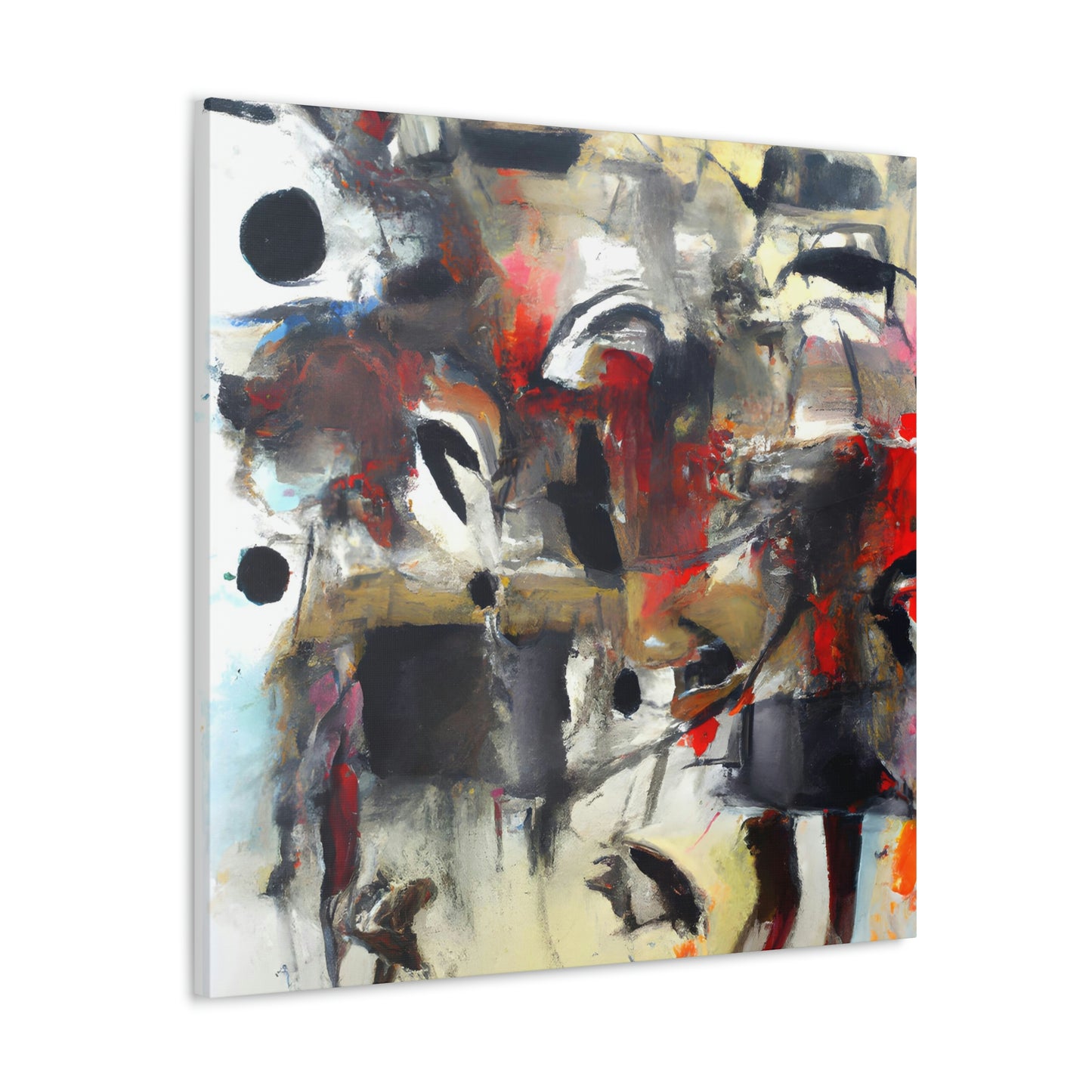 Peinture Abstraite - Canvas