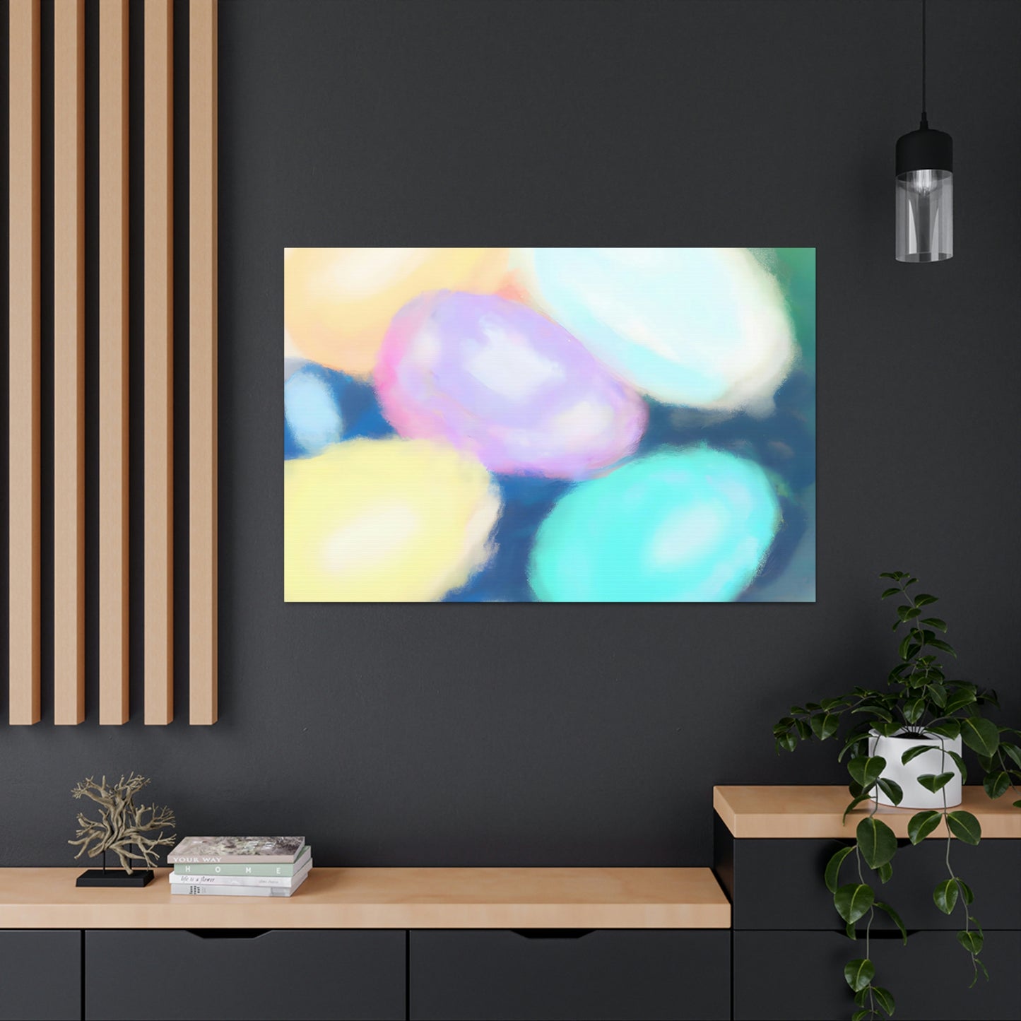 Hopful Blooms - Canvas