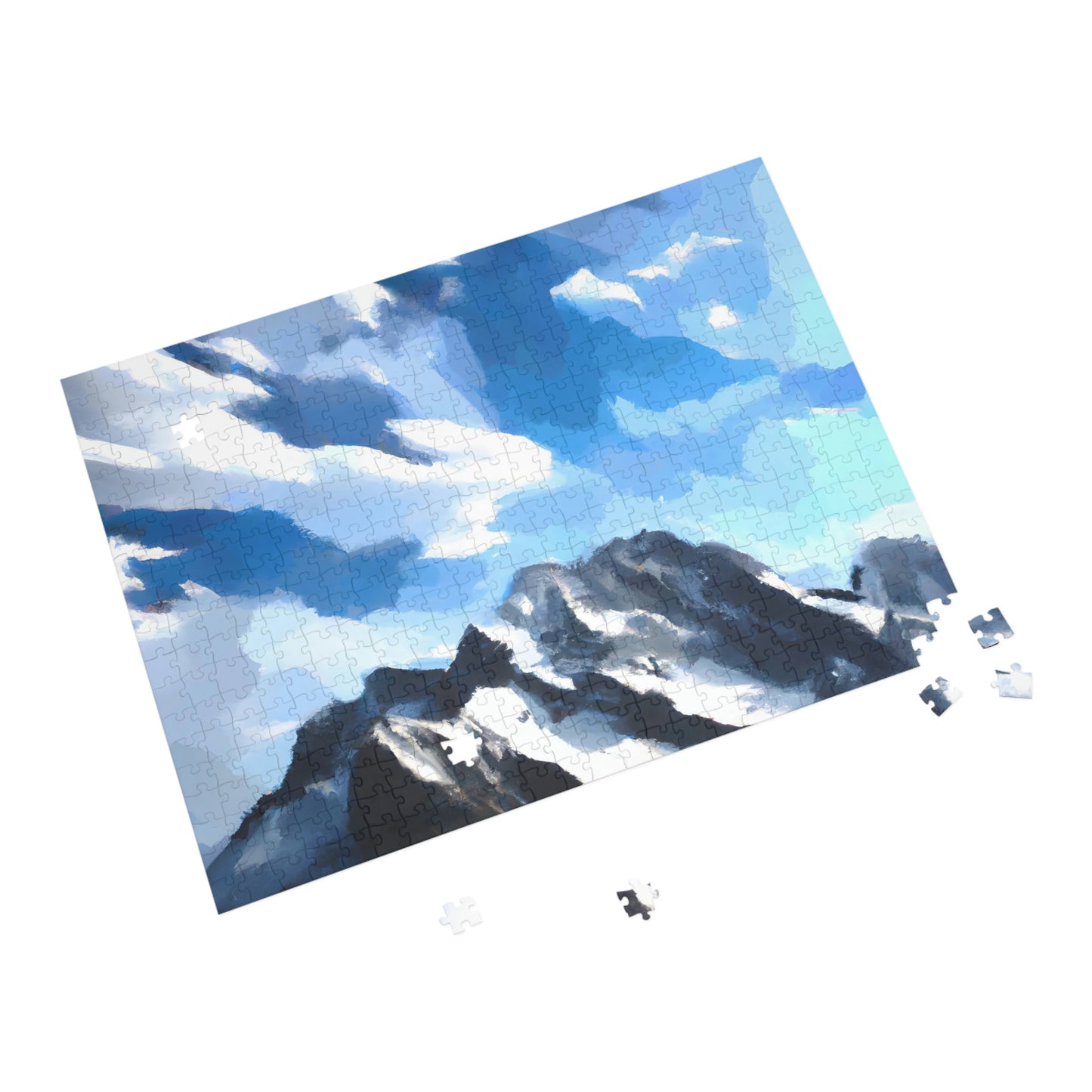 Frosted Peaks - Puzzle