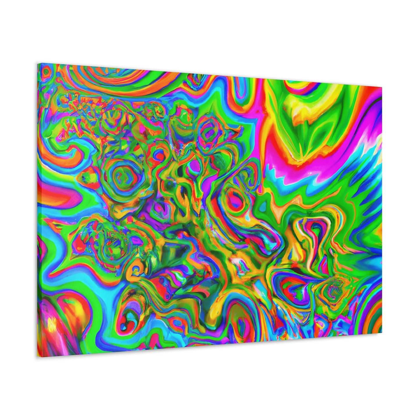 Rainbow Blossom - Canvas