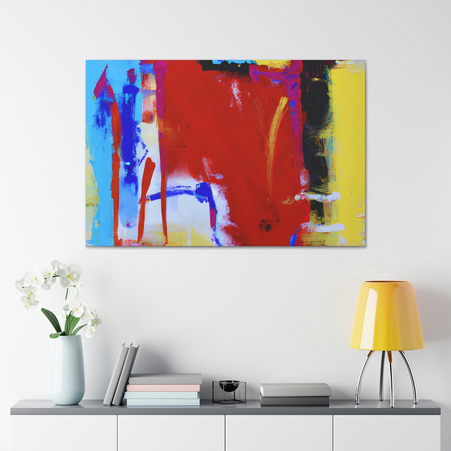 "Couleur Chaude" - Canvas