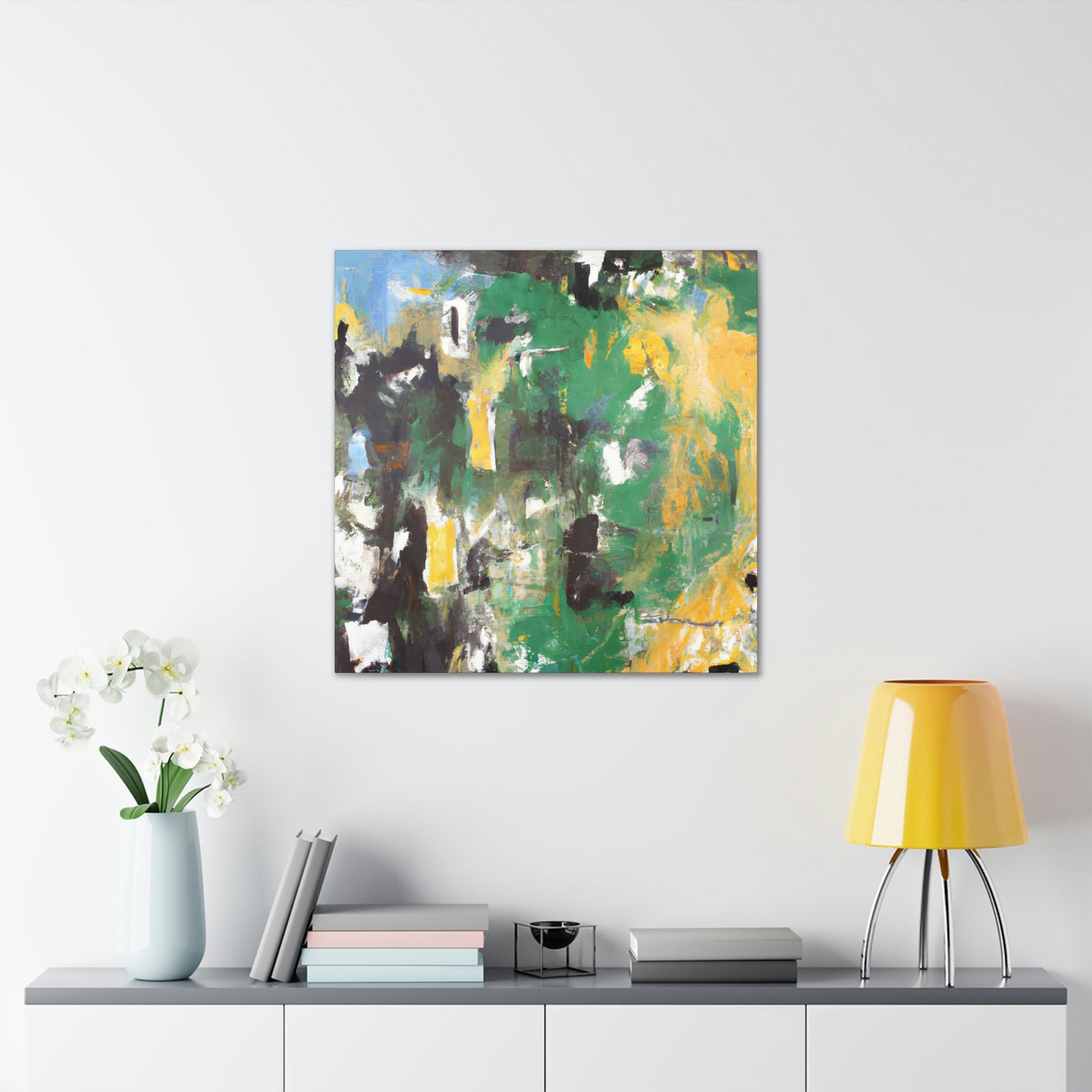 "Lumière Verte" - Canvas