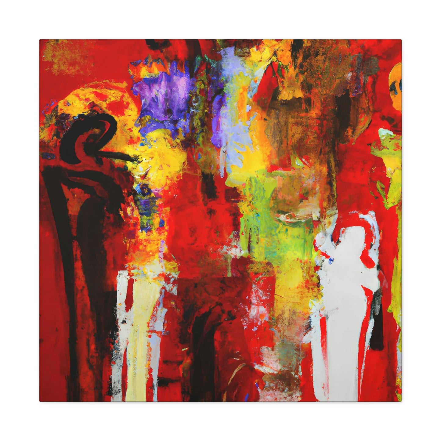 "La Vie Rouge" - Canvas