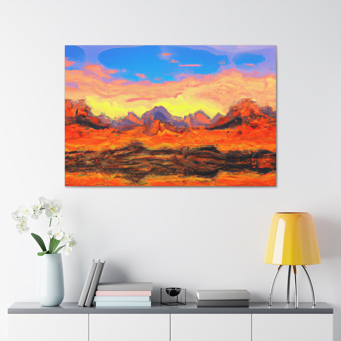 Avalanche Peak. - Canvas