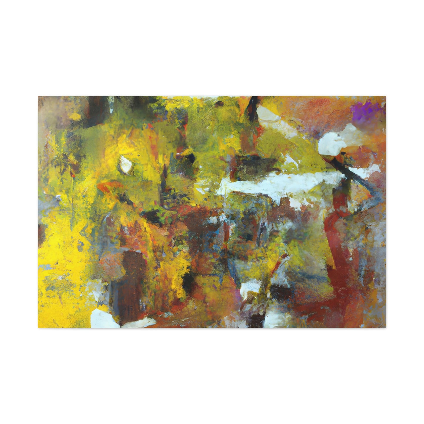 "Couleur Abstrait." - Canvas